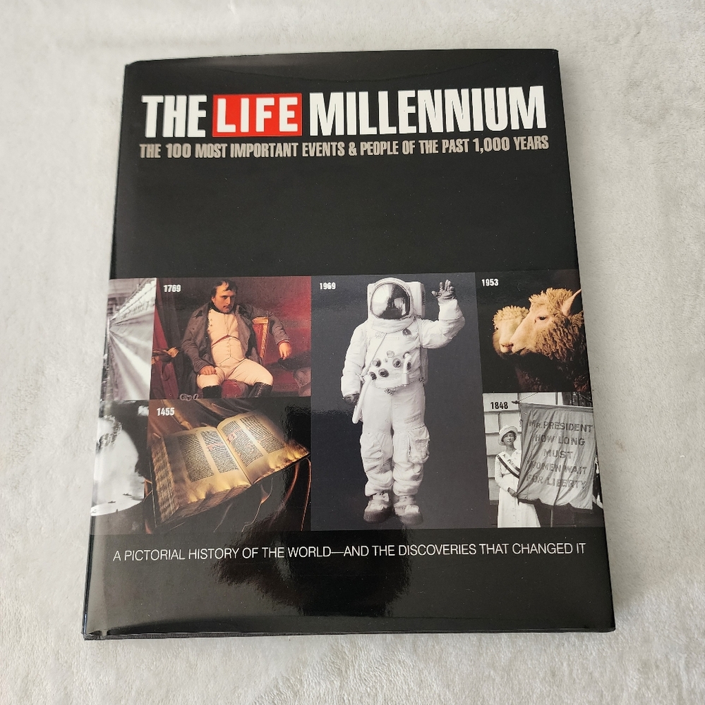 The Life Millennium 100 Most Important Events Hardcover Coffee Table sitter